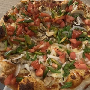 Pizza de vegetales 