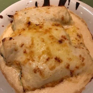 cannelloni de espinaca y queso