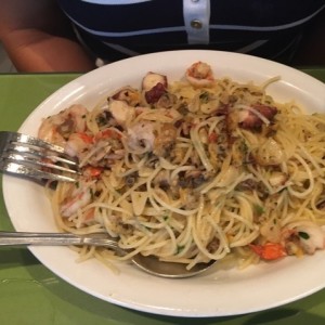 Spaguetti a la pesctore