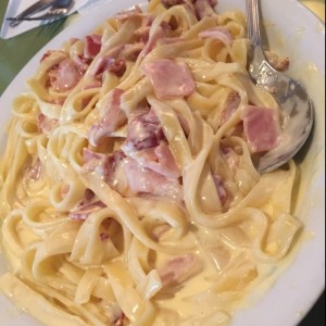 fetuccine carbonara