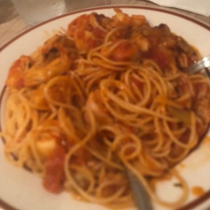 spaghetti a la pescatore