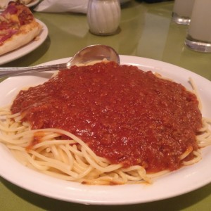 Spaghetti a la Bolognesa