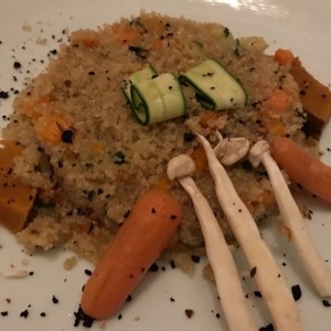 Quinoa con vegetales