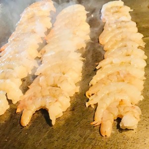 Camarones Tepanyaki