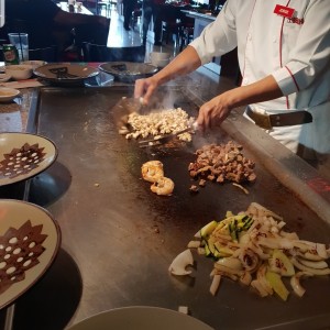 Teppanyaki trio