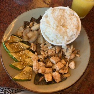 Pollo teriyaki