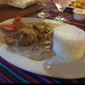 Pollo a la Princesa