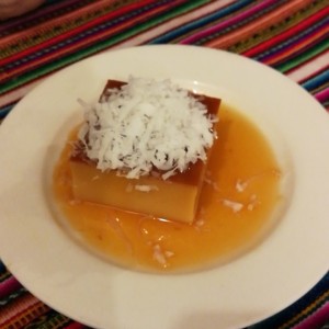 flan de coco