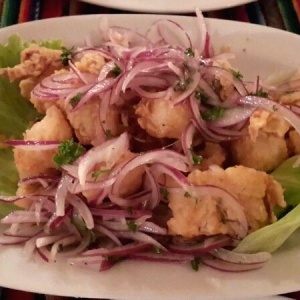 Ceviche frito