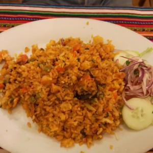 arroz con marisco