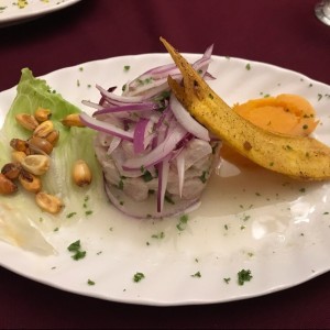 Ceviche de pescado