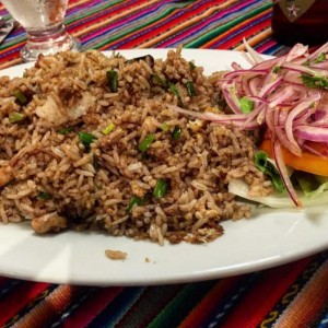 arroz chaufa de mariscos