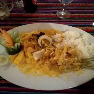 Picante de mariscos