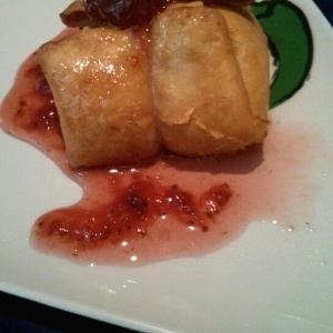 Chimichanga de postre