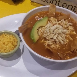 sopa azteca