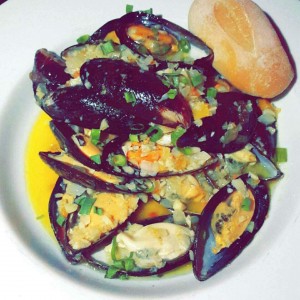 mejillones al ajillo