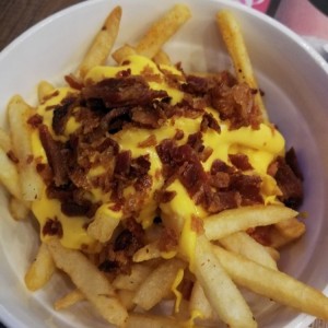 bacon cheese and fries