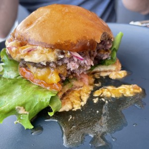 The Old School Burger
