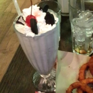 Oreo milkshake