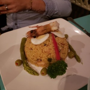 arroz con mariscos