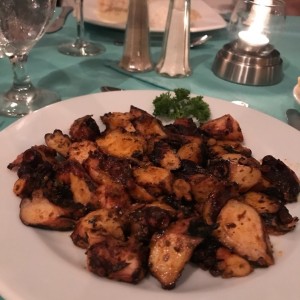 pulpo al carbon