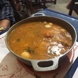 caldillo de mariscos