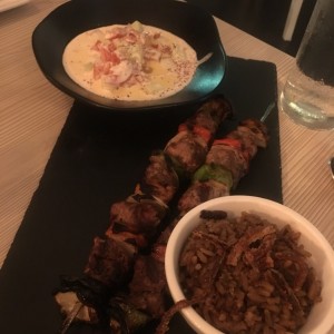 Shish Kebab de carne