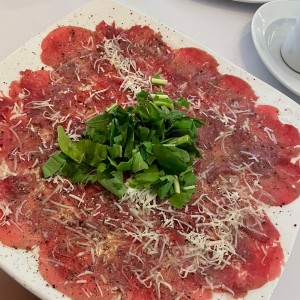 Carpaccios - Carpaccio de Res