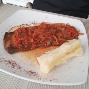 Steak a la criolla