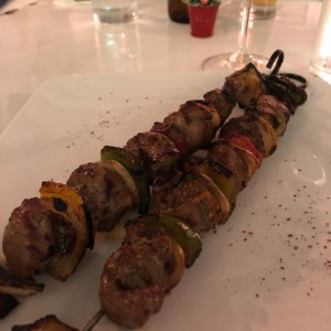 Shish Kebab de carne