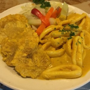 calamares al curry