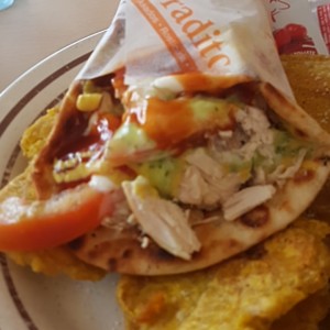 Pita de pollo