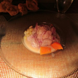 ceviche de pescado