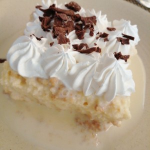 Postre tres leches