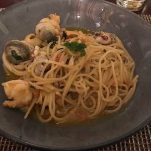 Espaguetti Frutos del mar