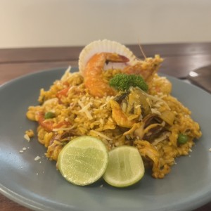 Platos Fuertes - Arroz Con Mariscos