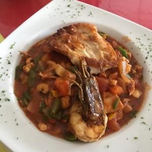 cazuela de mariscos