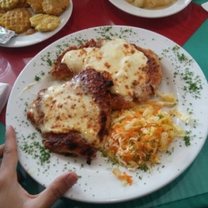 pollo a la parmesana - $13