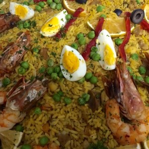 Paella de mariscos