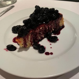 Cheesecake de Blueberry 