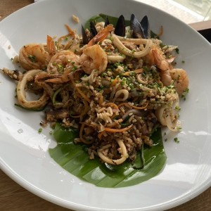 Seafood rice 