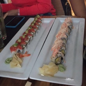 Mexican roll y monster roll 