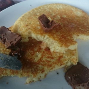 pancake con Nutella 