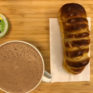 Chocolate con pan