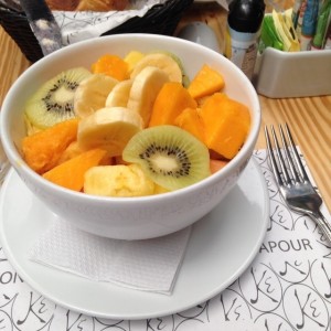 bowl de fruta