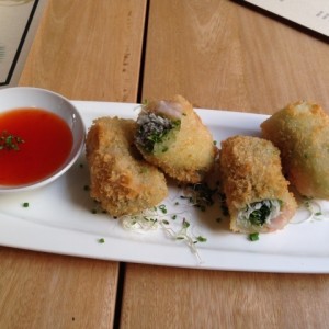 rollo tempura vietnamita