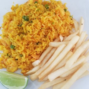 arroz de camarón 