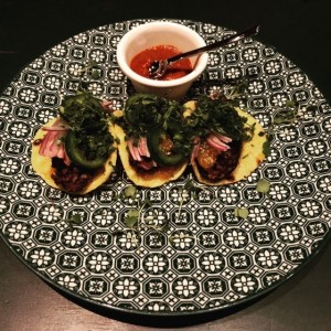 Tacos de morcilla