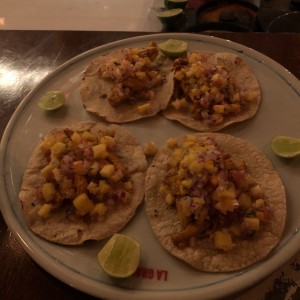 tacos pollo chiplote 
