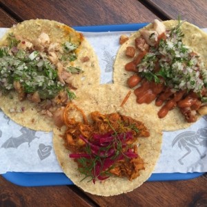 Trio de tacos 